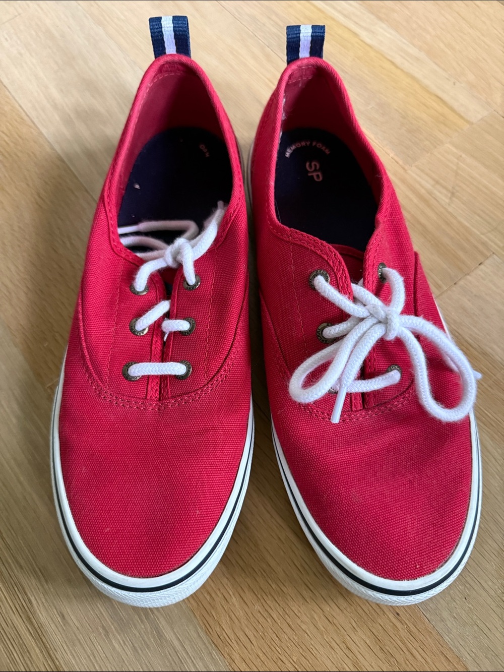 Sperry Red Sneakers